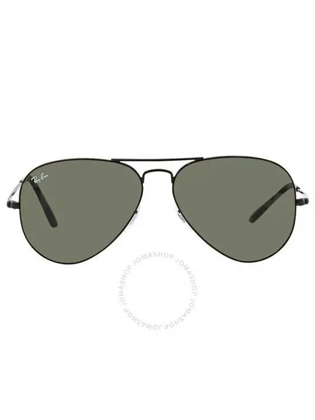 4135657 Ray Ban Aviator Metal II Green Classic G 15 Uni Sunglasses