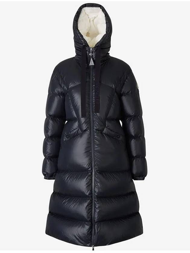 몽클레르 1C00030 5972C 778 SELENGA 네이비 롱 다운 후드 패딩