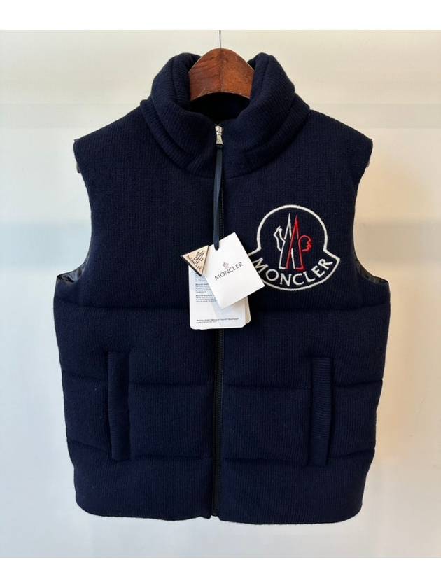 23FW 몽클레르 키즈 패딩 베스트 조끼 HARIKI 네이비 Boys 12A