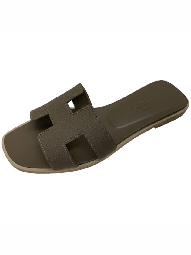 [에르메스] H202272Z X3 오란 H로고 앱송 에토프 샌들 여성 슈즈 TEO