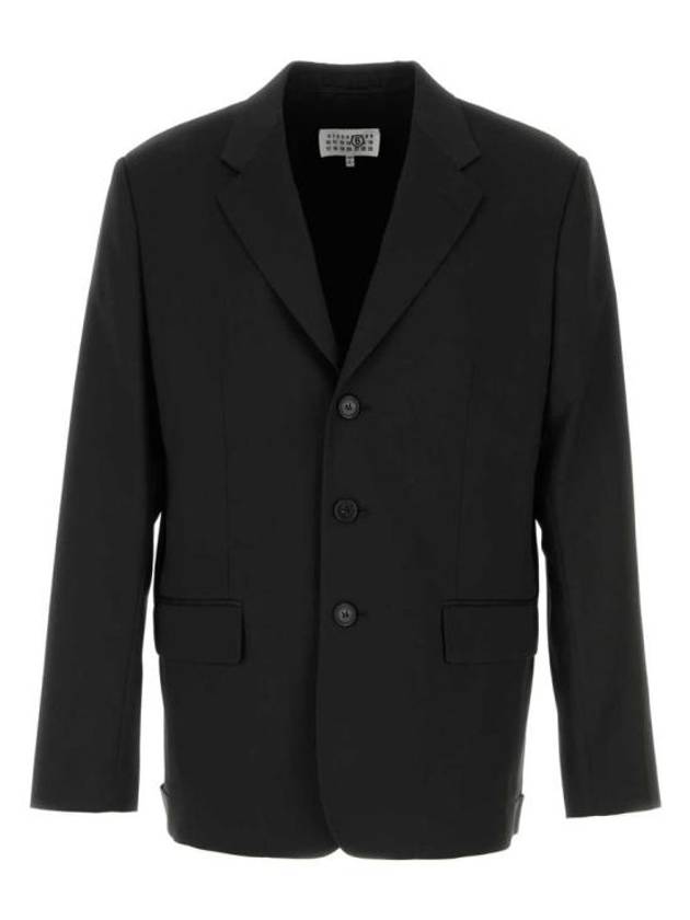 25SS MM6 메종마르지엘라 자켓 SH0BN0013M35227 900 Black