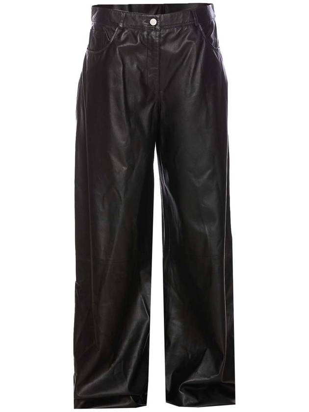 Arma Black Catania Leather Pants