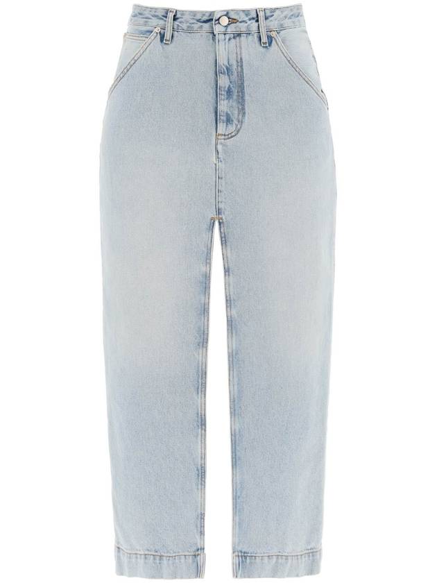 Erikas Denim Midi Skirt In