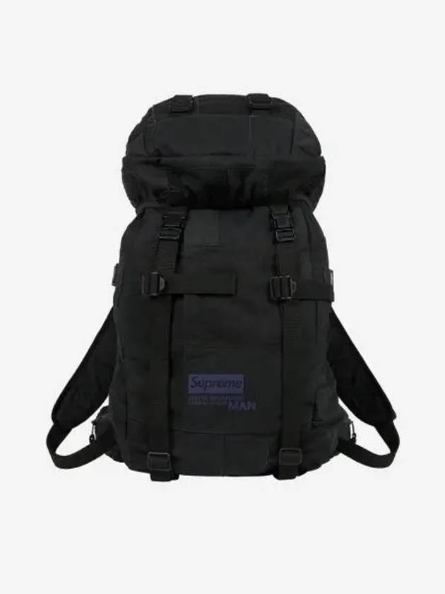 슈프림 x 꼼데가르송 준야 와타나베 맨 패치워크 백팩 블랙 21FW Supreme x Comme des Garcons Junya Watanabe Man Patchwork Backpack Black 21FW