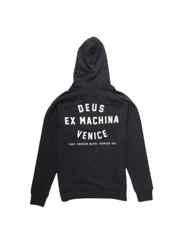 데우스 엑스 마키나 베니스 어드레스 후드 블랙 Deus Ex Machina Venice Address Hoodie Black