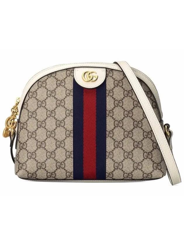 구찌 GG 슈프림 금장 스몰 오피디아 크로스 백