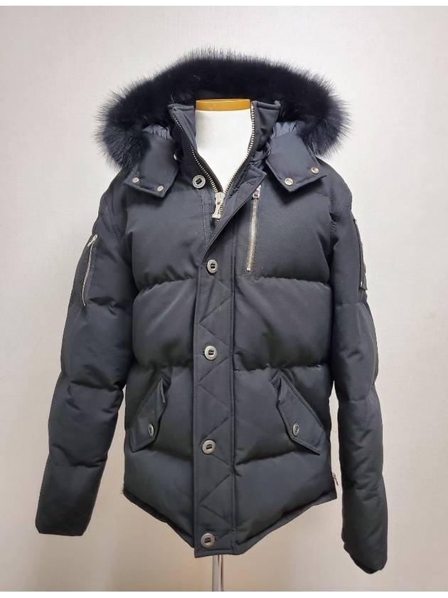 무스너클 쓰리쿼터 후드퍼 패딩 XL