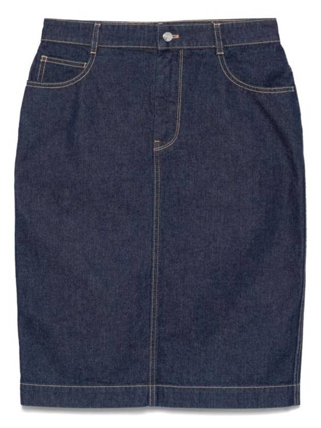 25SS 메종키츠네 미디 스커트 OW01504 WW0081P470 Blue