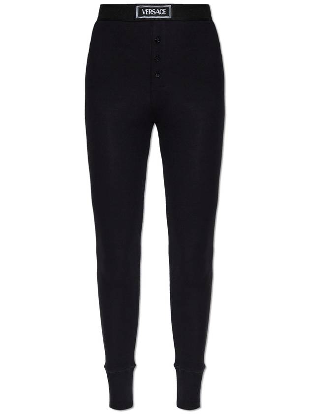 25SS 베르사체 여성 레깅스 Versace Underwear Leggings  Women's  Black