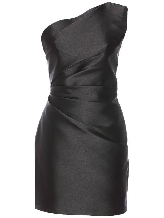 솔러스 런던 비대칭 드레스 OS42038_BLACK