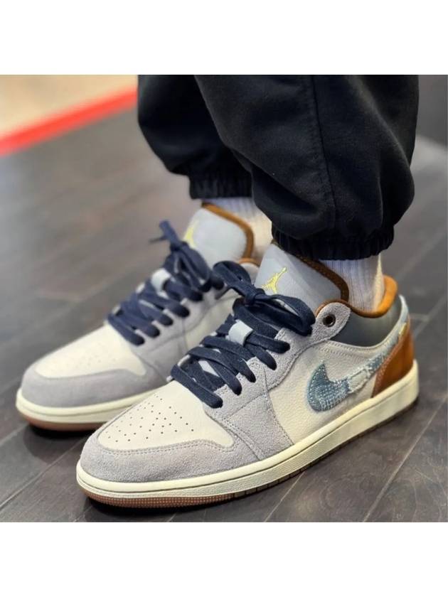 나이키 에어 조던 1 로우 SE 블루 데님 FZ5042 041