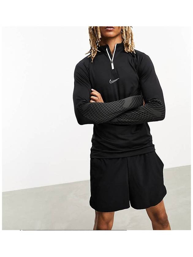 나이키 남성 풋볼 드라이핏 하프집 아노락 스웨트 상의 긴팔 티셔츠