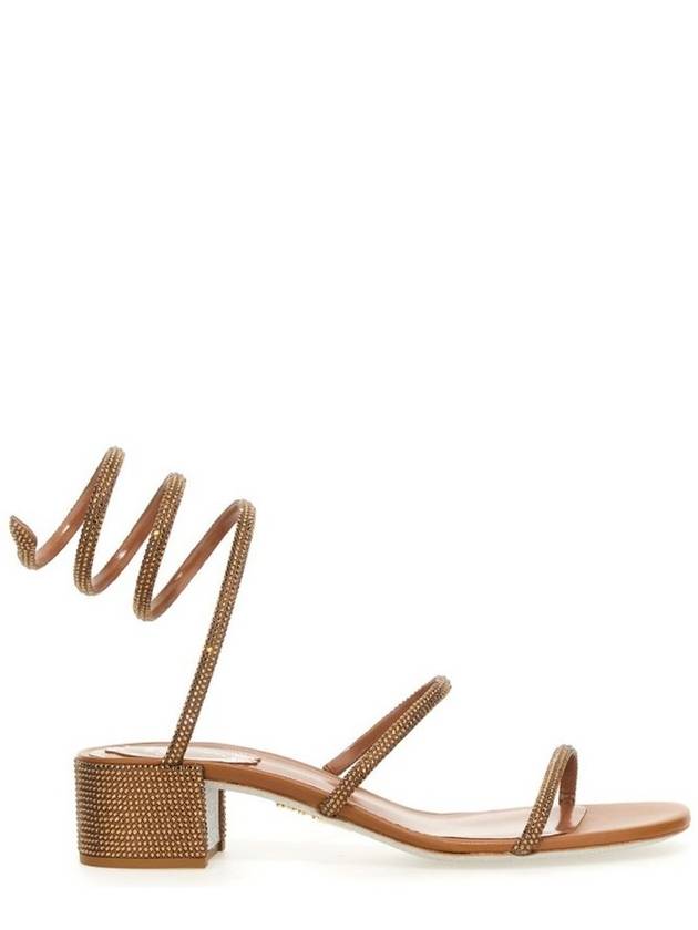 Rene Caovilla Cleo 임벨리시드 오픈 토 샌들