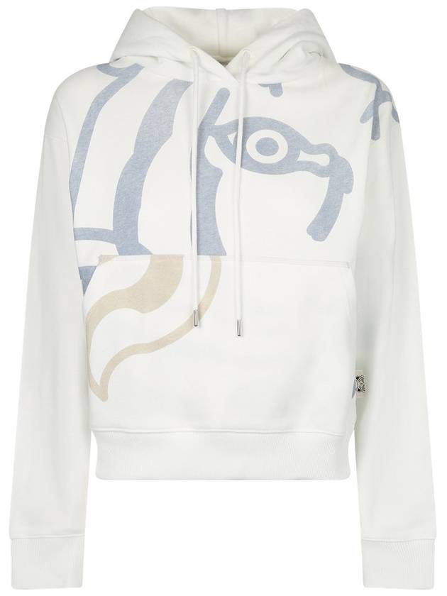 Kenzo K-타이거 드로스트링 후디