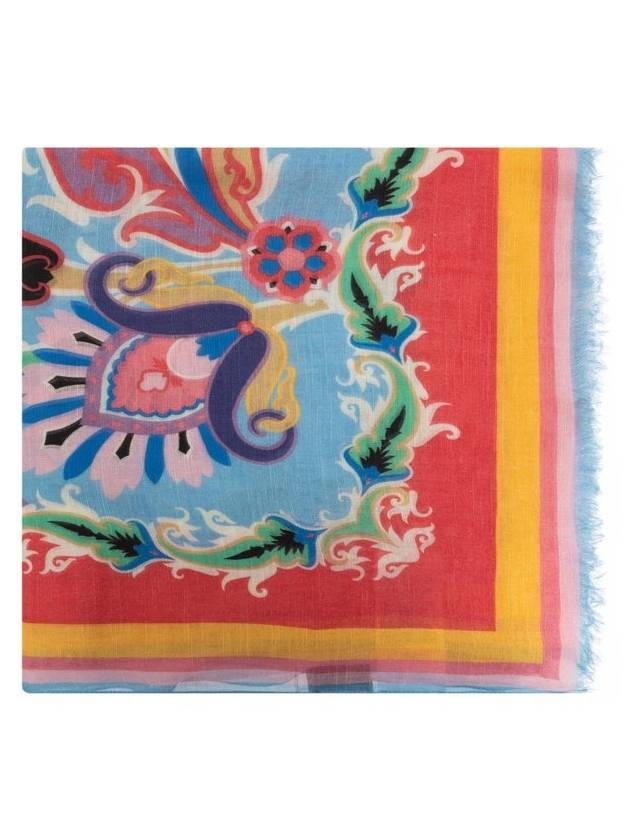 Etro 프린지 에지 스카프