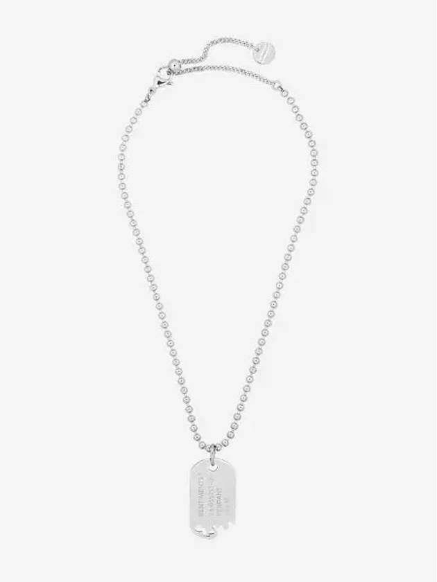 센티멍 넘버 518 미디움 네크리스 실버 Sentiments No.518 Medium Necklace Silver