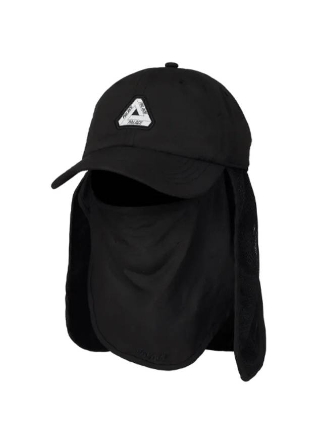 24SS 팔라스 트라이퍼그 데저트 6 패널 캡 블랙 P25H008