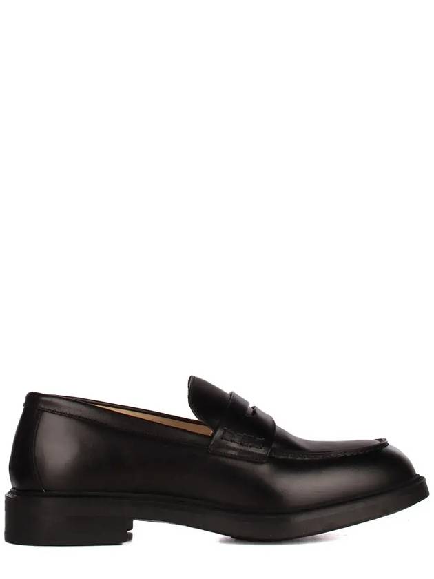 Doucal's 페니슬롯 라운드 토 로퍼 DD8664BRUGUF159_NN00