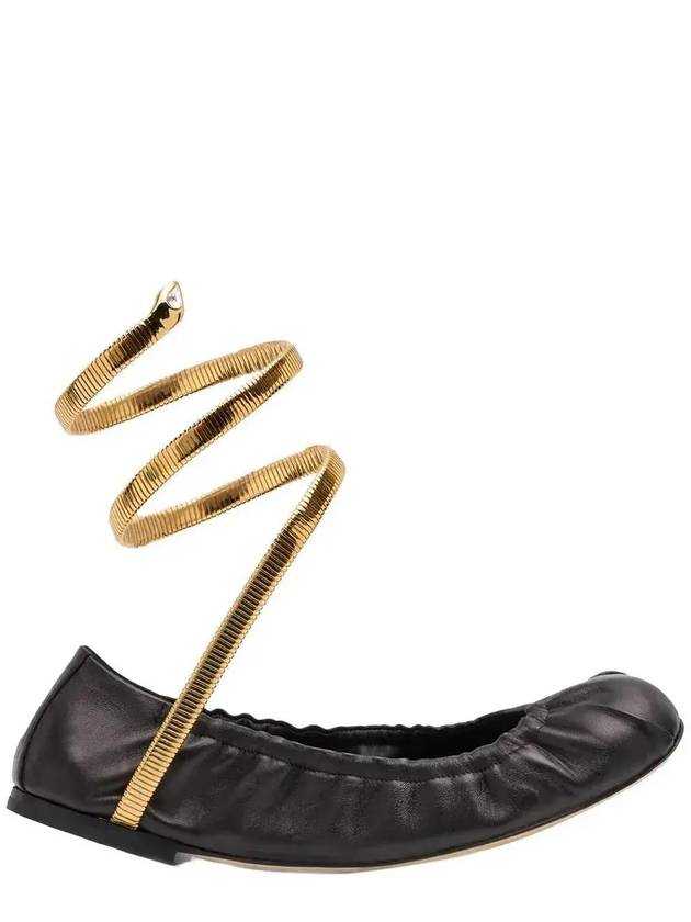 Rene Caovilla 장식 발레리나 슈즈 C12186010NA01_V017