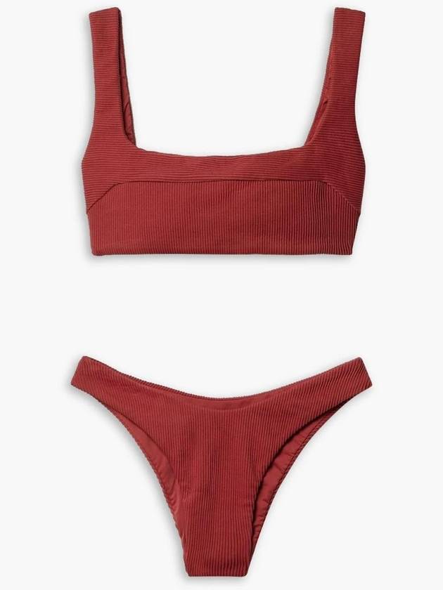 NB07 헤이트 여성 수영복 Gabi and Laila ribbed bikini 1647597353605240