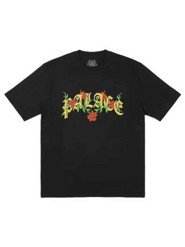 팔라스 쏘니 티셔츠 블랙 24SS Palace Thorny T Shirt Black 24SS