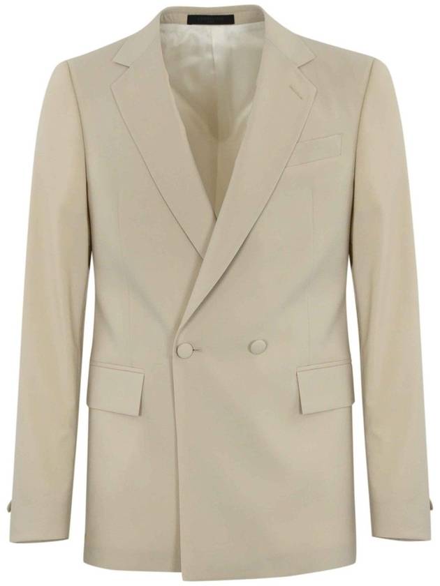 Corneliani Double-Breasted Wool Jacket