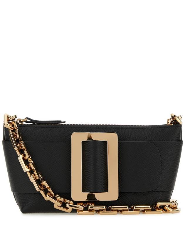 Boyy - Black leather Buckle shoulder bag