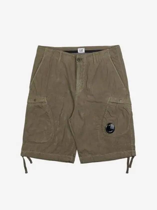 C.P. 컴퍼니 바틱 라이트 카고 쇼츠 리드 그레이 23SS C.P. Company Ba Tic Light Cargo Shorts Lead Grey 23SS