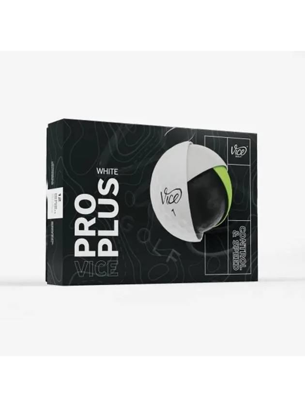 바이스골프 PRO PLUS WH 4피스 12구 골프공 골프볼