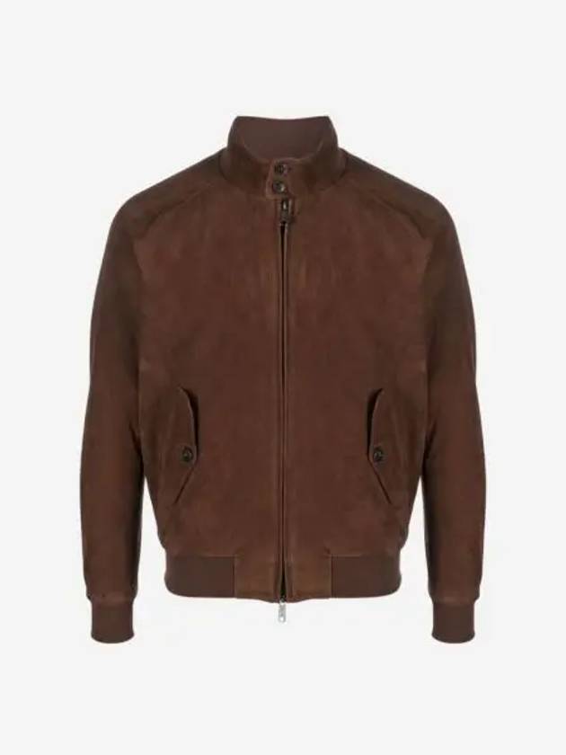 바라쿠타 G9 스웨이드 자켓 초콜릿 Baracuta G9 Suede Jacket Chocolate