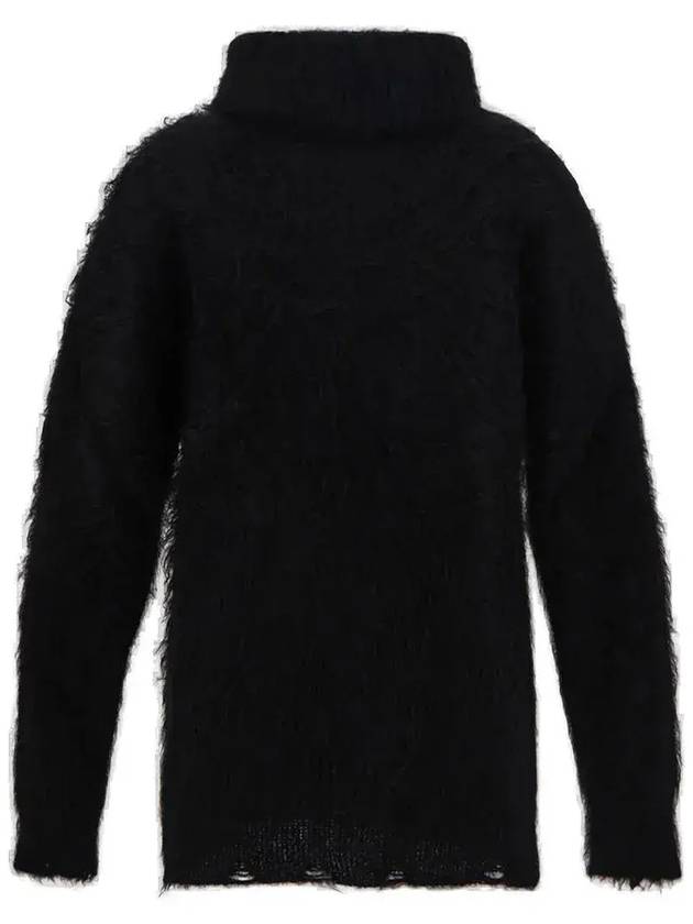 Junya Watanabe 디스트레스드 터틀넥 점퍼 JLN008_0511