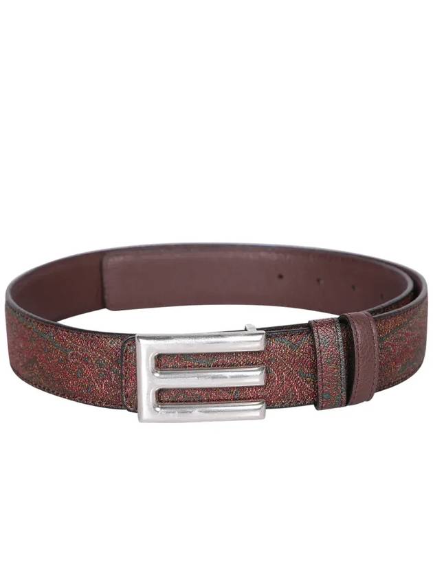 Etro 로고 버클 페이즐리 프린트 리버서블 벨트 MP3D0001AA016_M0019