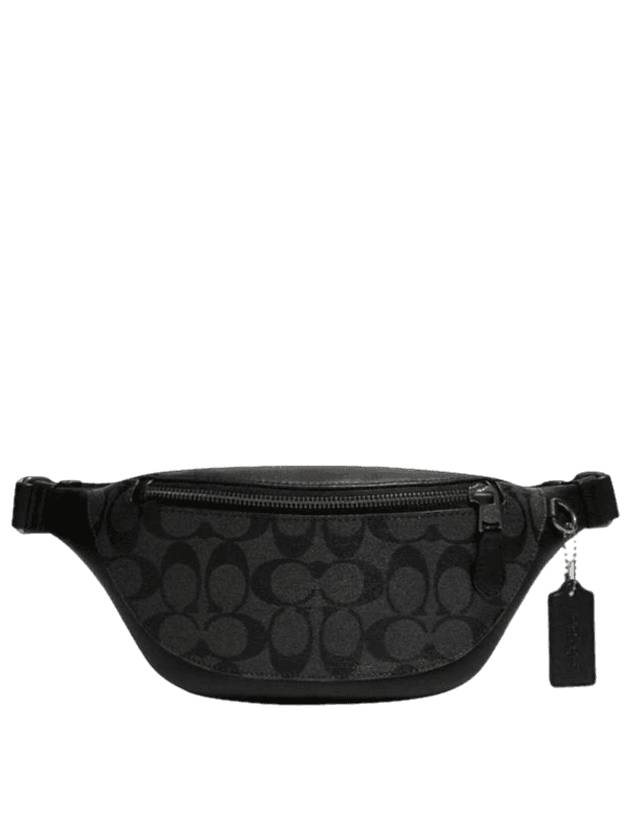 코치 워렌 미니 벨트 백 블랙