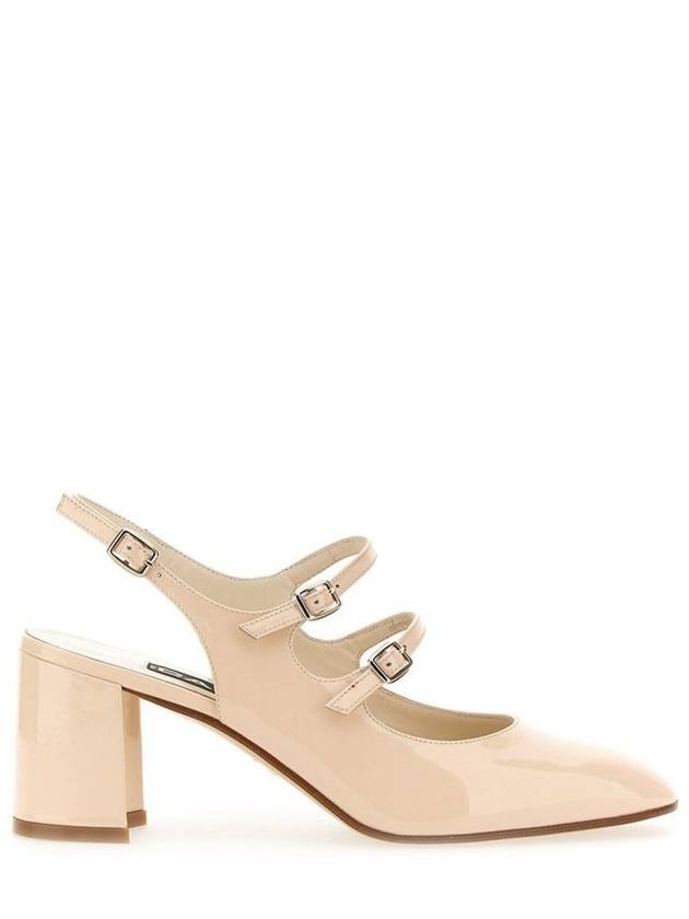 Carel Paris 바나나 스트랩 디테일 펌프스