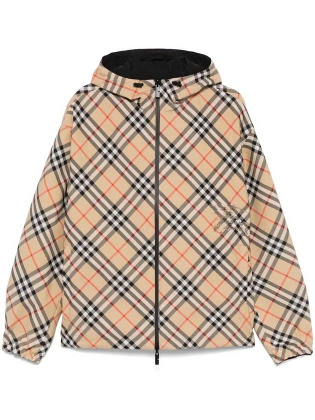 NB37 버버리 남성 자켓 CHECK MOTIF ZIPPED JACKET