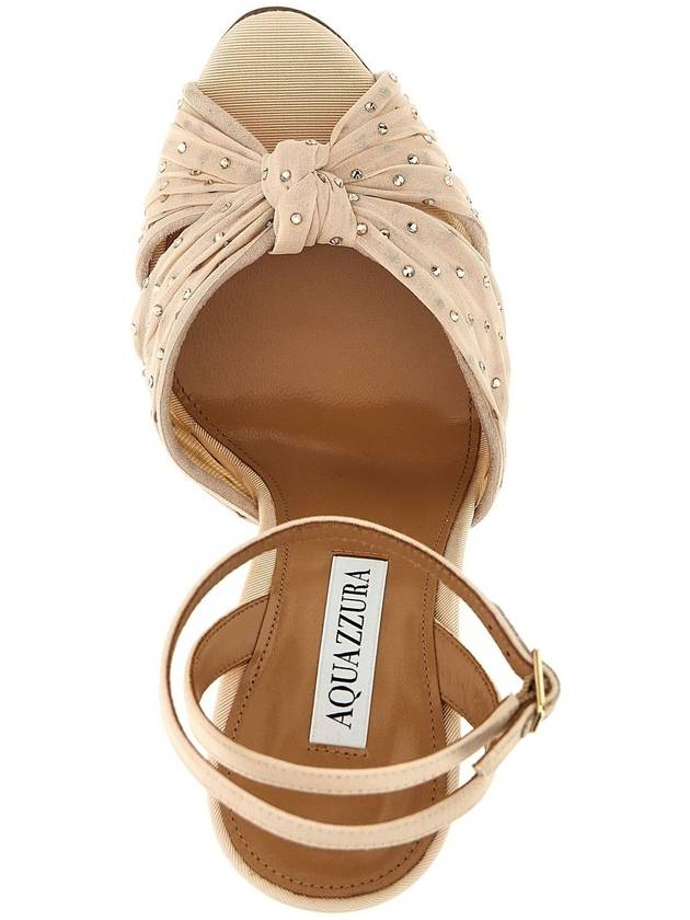아쿠아주라 슬로우키스 앵클 스트랩 샌들 Aquazzura Slow Kisses Ankle Strap Sandals