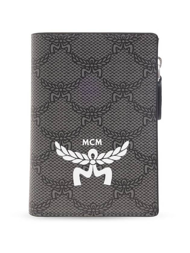 MCM Himmel 로고 프린트 폴더형 지갑