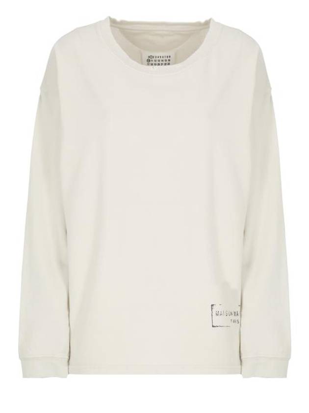 25SS 마르지엘라 반팔 티셔츠 S51GC0535 S24567103 Ivory