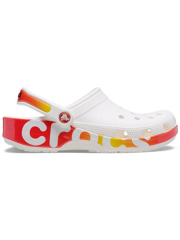 크록스 클래식 리플렉터 클로그 샌들 남녀공용 슬리퍼 White