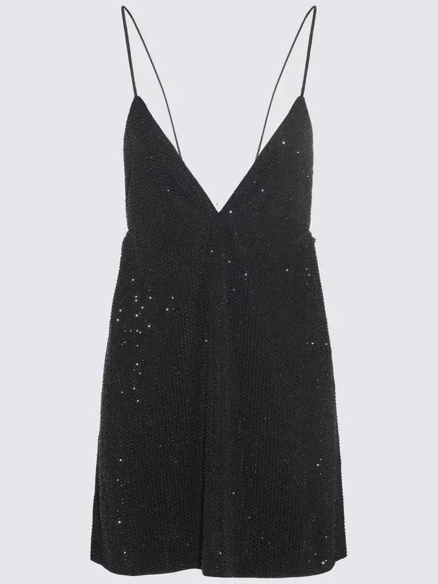 Dsquared2 장식 스트랩 드레스 S72CV0604S22679_900