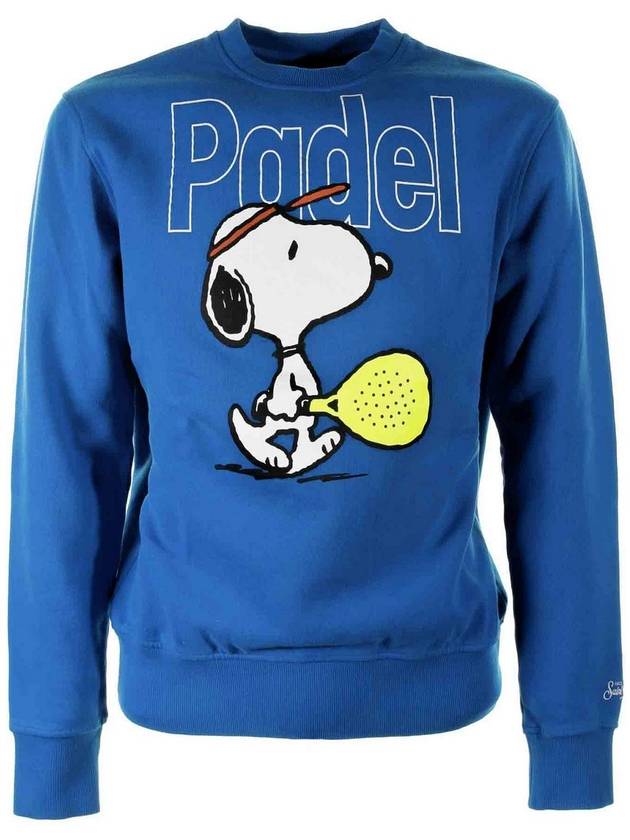 Mc2 Saint Barth Felpa Girocollo Snoopy Padel