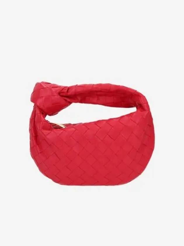 보테가 베네타 미니 레더 조디백 레드 Bottega Veneta Mini Leather Jodie Red