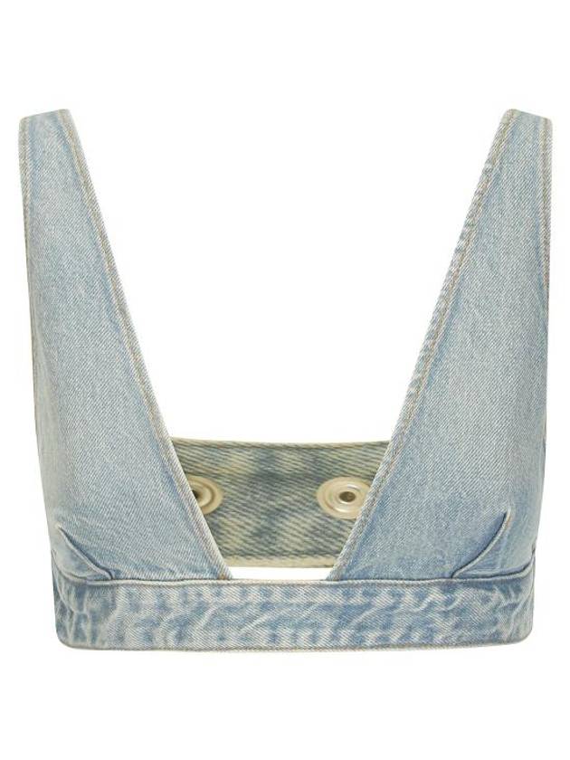 24SS 하이쿠레 민소매 티셔츠 HEW06064DF106L0828 L0828 LIPARI BLUE