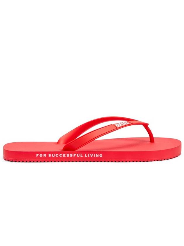 Diesel - Rubber flip-flops - Sandals - Woman - Red