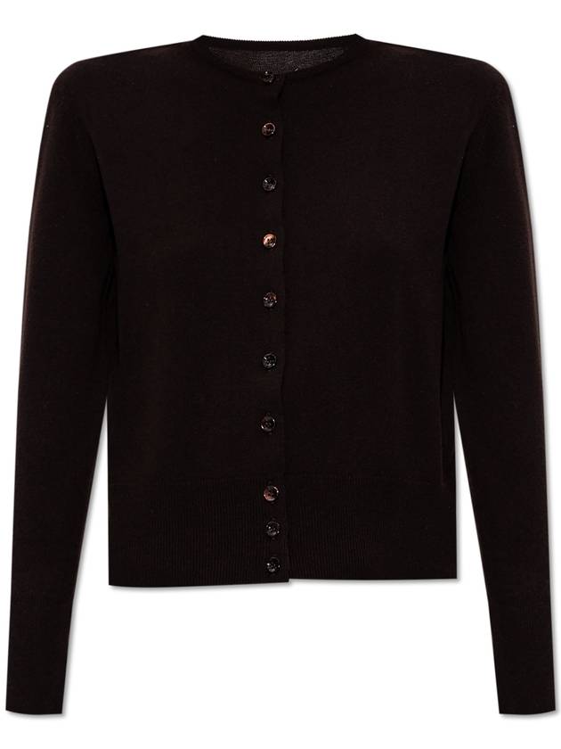 Maison Margiela Wool Cardigan  Women's  Brown
