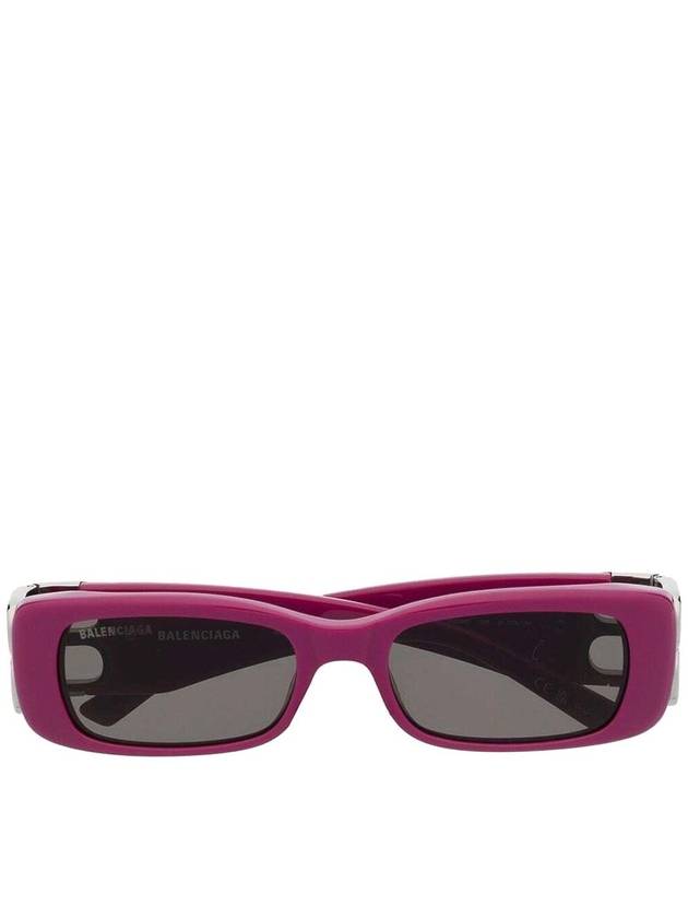 Balenciaga Dynasty Rectangle Sunglasses
