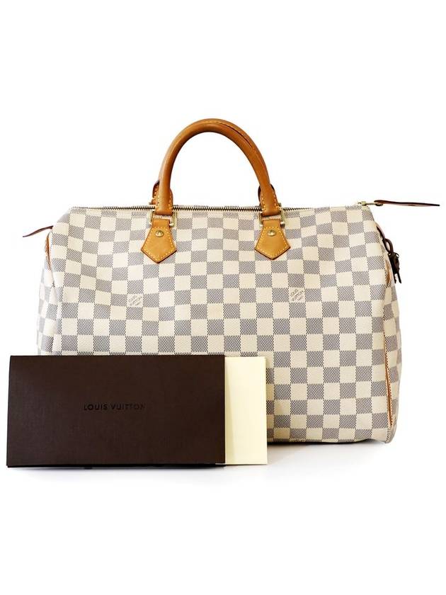 루이비통 Louis Vuitton N41535 다미에 아주르 캔버스 스피디 30 토트백
