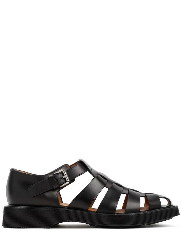 Church's Hove 스트래피 디자인 버클 잠금 샌들