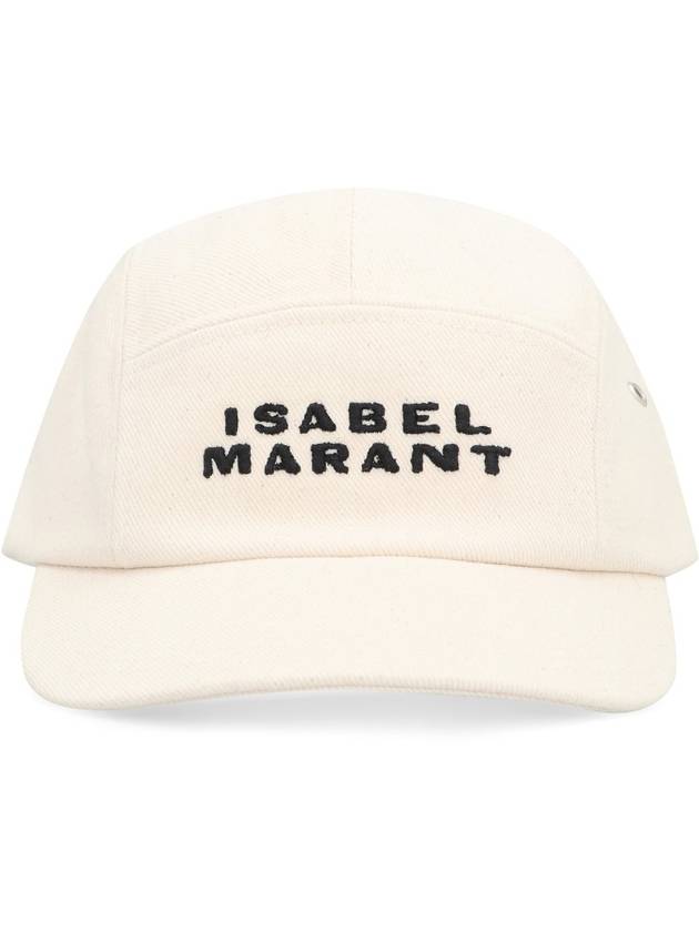 Isabel Marant 로고 자수 베이스볼 캡