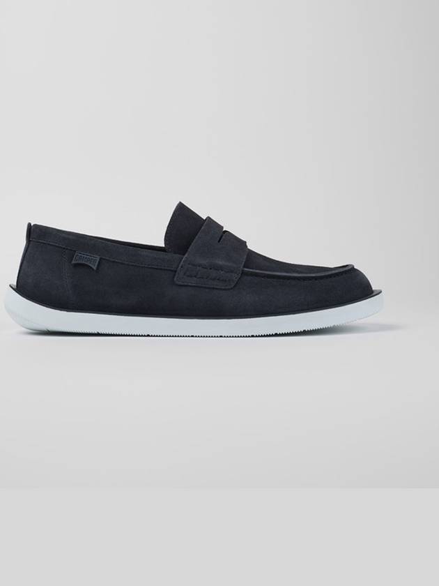 캠퍼 남성 웨건 Wagon 로퍼 모카신 신발 Blue